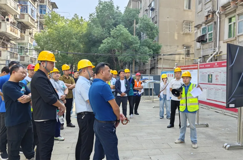 南昌市政建設(shè)集團(tuán)多措并舉筑牢燃?xì)飧脑祉?xiàng)目質(zhì)量安全防線